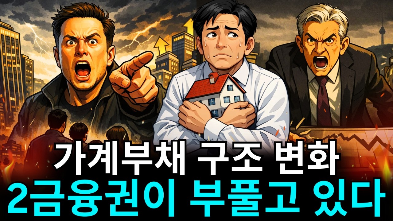은행은 줄었는데 왜 가계부채는 늘었나? 2금융권 풍선효과의 경고