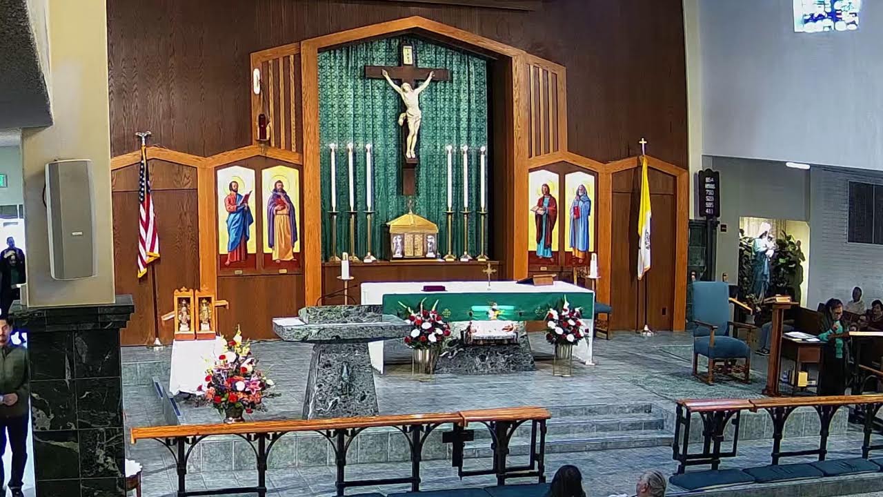 Sunday 12:00 PM Spanish Mass, Rosary-Domingo 12:00 PM Misa, Rosario Espanol