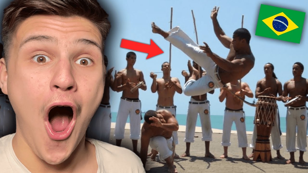 Brazilian Capoeira is REALLY CRAZY ! |🇬🇧 Gringo Britânico Reagindo