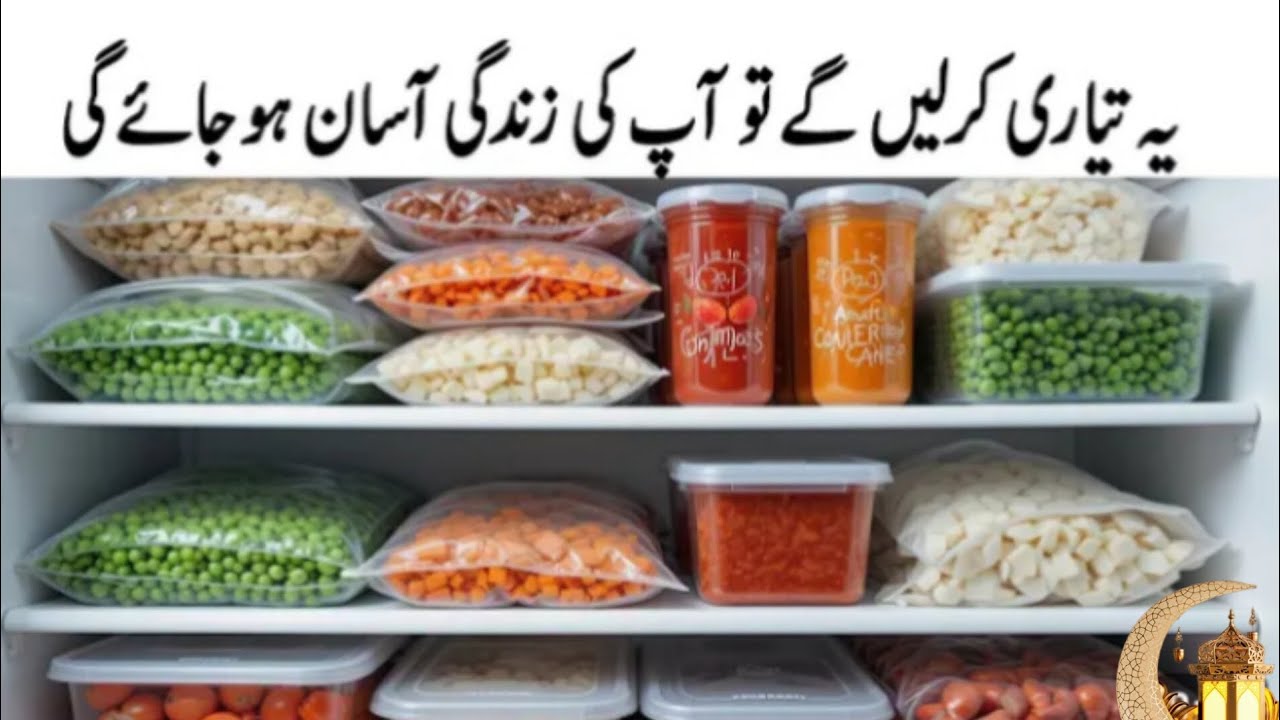 How to store Onions and Tamatar fresh for a long time Ready to Cook I Vegetables For Ramadan
