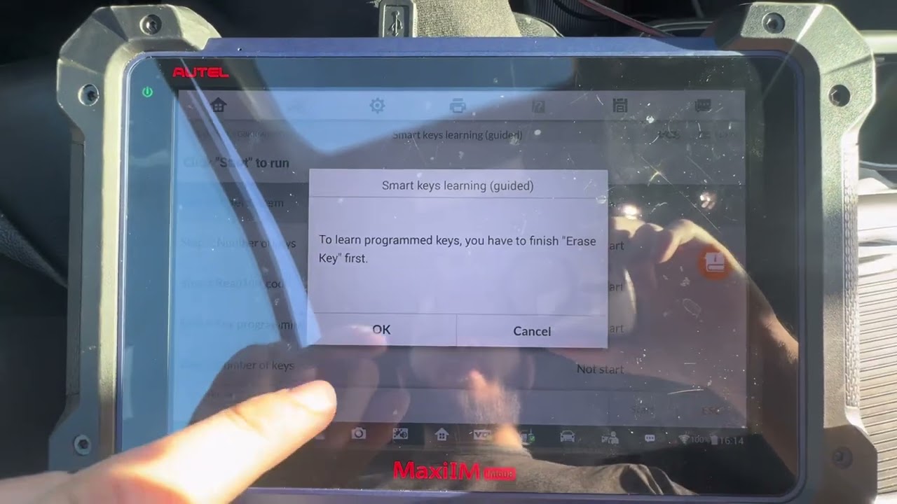 Chrysler Pacifica (2018-2024) Adding Key Using Autel IM608