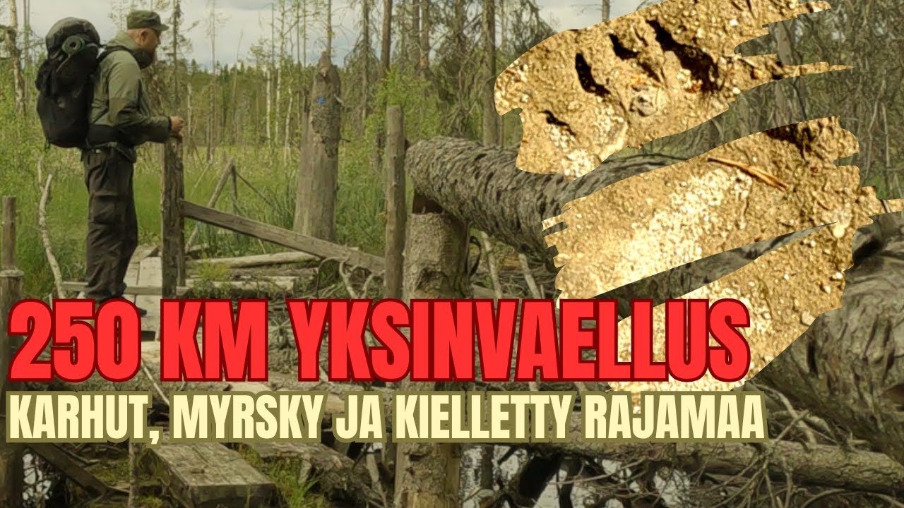 Brutaali 250 km yksinvaellus Kainuun halki (Osa 1/2) &ndash; Ilomantsista Nuorgamiin osa 3
