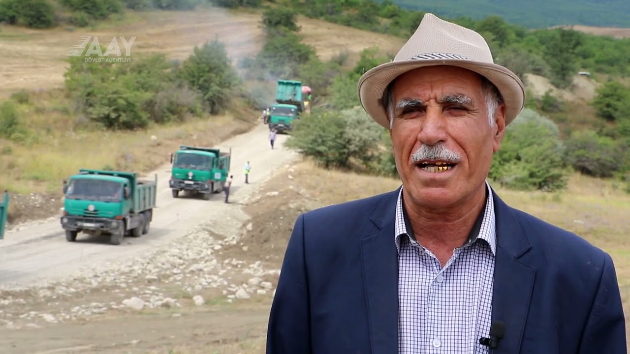 Siyəzən-Dağ Quşçu-Ərziküş avtomobil yolunun yenidən qurulması davam etdirilir