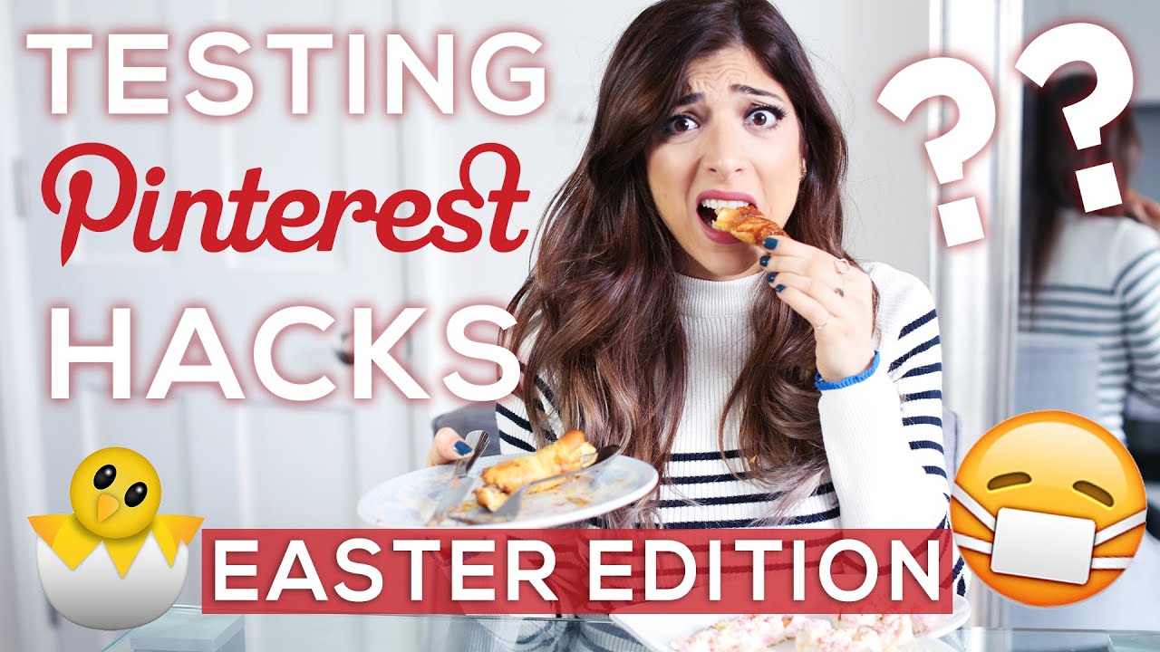 Pinterest Hacks TESTED! EASTER EDITION! | Amelia Liana