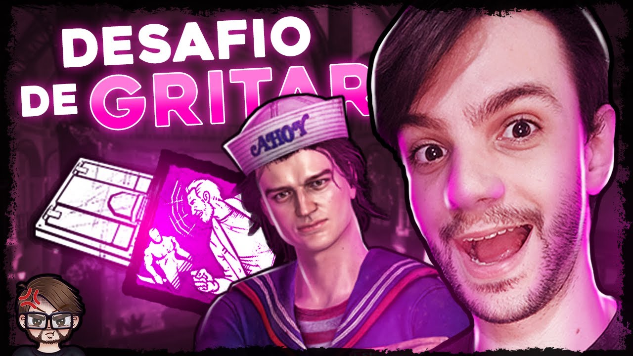 DESAFIO DE GRITAR COM O STEVE HARRINGTON E A PERK PARCEIRO DE CENA - Dead By Daylight