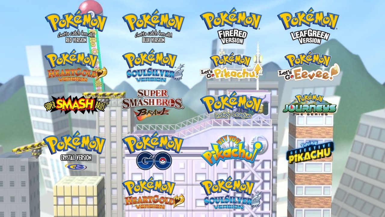 Pokémon Red & Blue Main Theme (Saffron City 64) Mashup Version 2