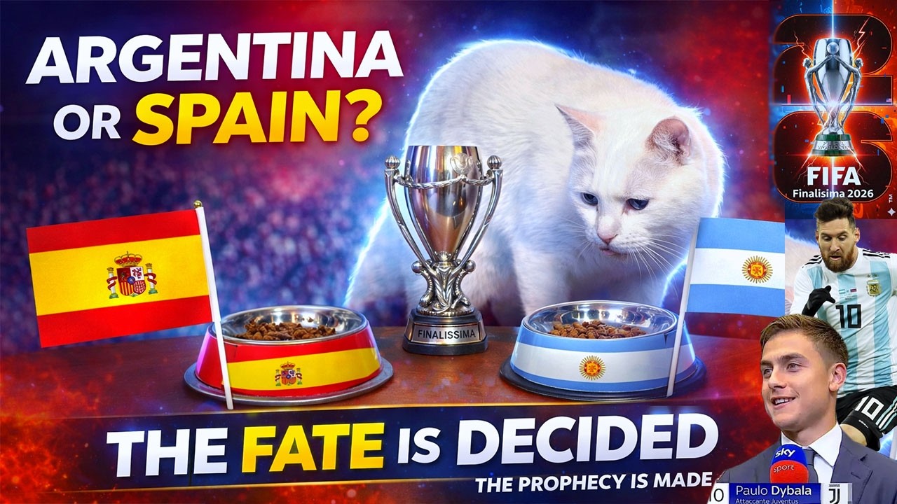 Spain vs Argentina FINALISSIMA 2026 Football History Written