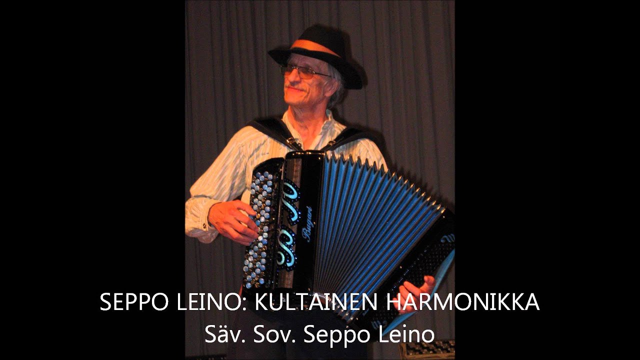 SEPPO LEINO: KULTAINEN HARMONIKKA S&auml;v. Sov. Seppo Leino