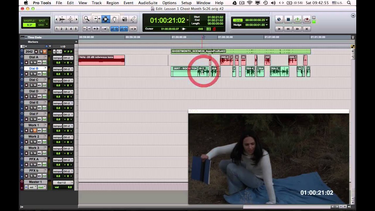 Dialogue Editing for Motion Pictures Tutorial 1