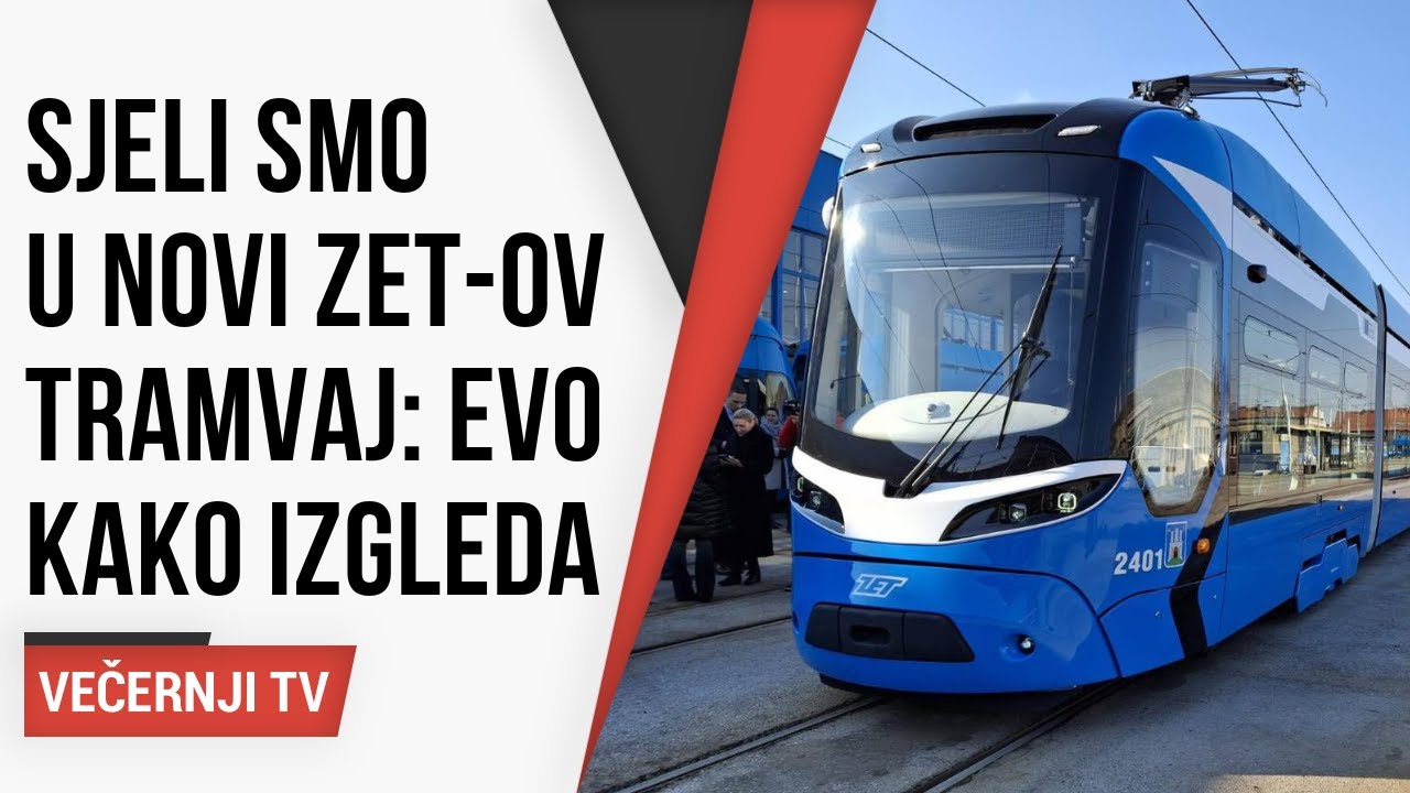Sjeli smo u novi ZET-ov tramvaj: Evo kako izgleda njegova unutrašnjost