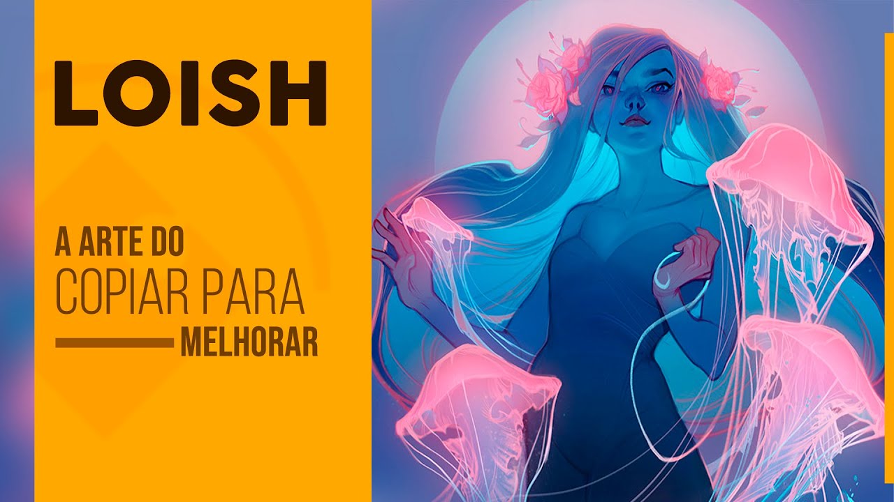 LOISH I Aprenda a desenhar copiando I Processo de ilustração e estudos #loish #desenho #art