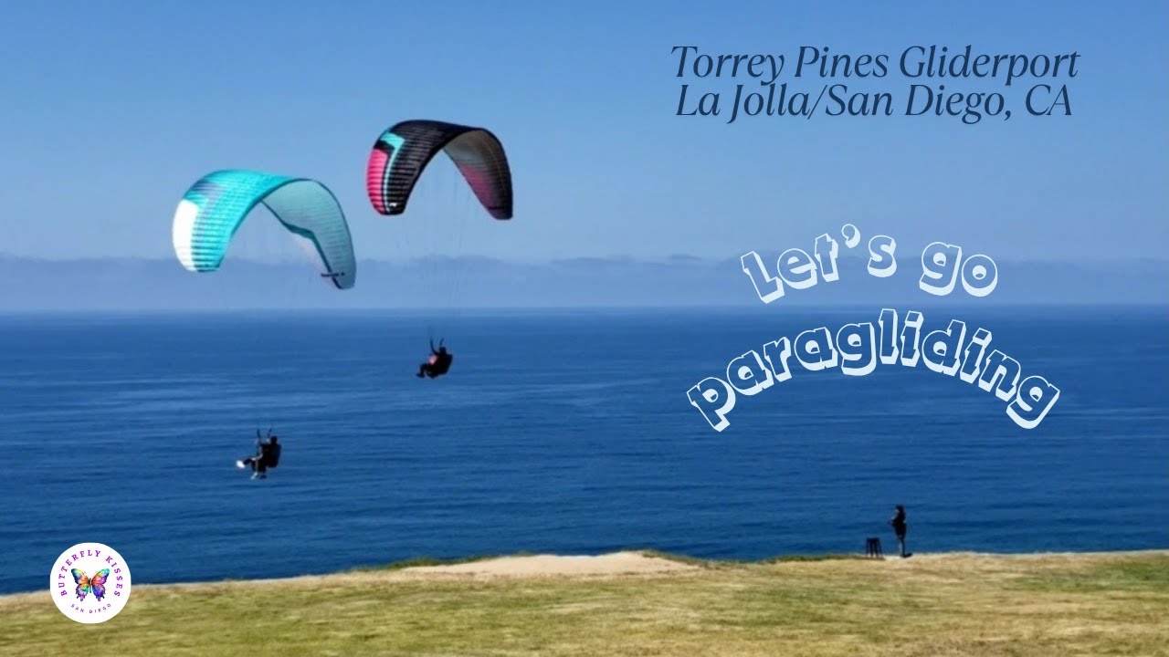 San Diego California Paragliding at Torrey Pines Gliderport, La Jolla