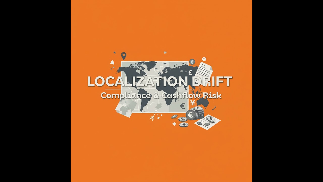 Localization Drift: When Regional Settings Turn Growth into Compliance and Cashflow Risk