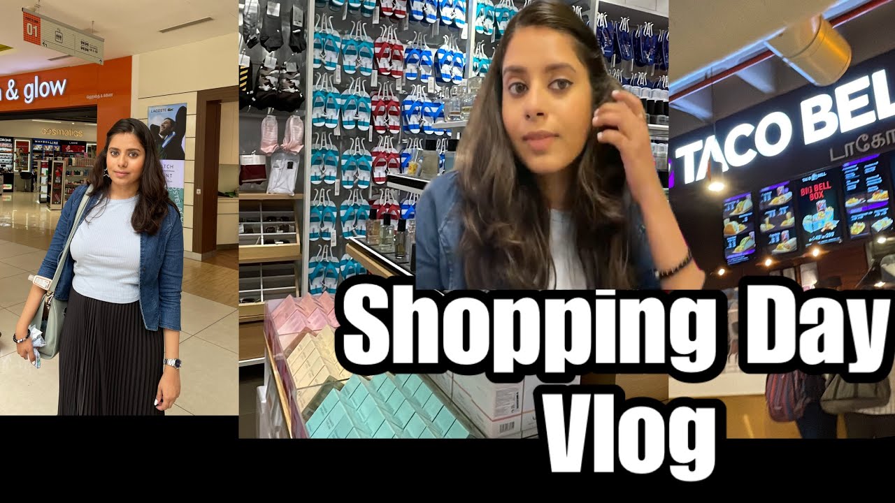 A Day In My Life 🤍 | What is in Health and Glow?? | Mall Shopping vlog in tamil | Miniso etc