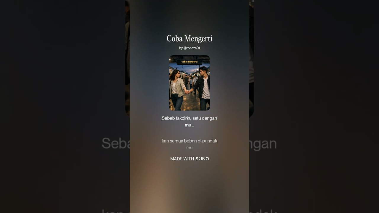 Coba Mengerti