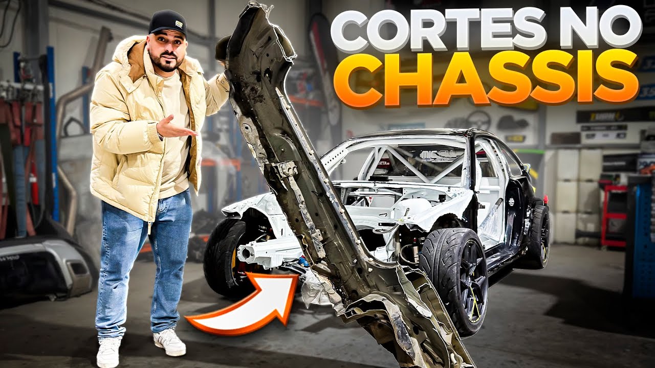 VOLTEI A CORTAR O CHASSIS DO CARRO DE DRIFT !!!