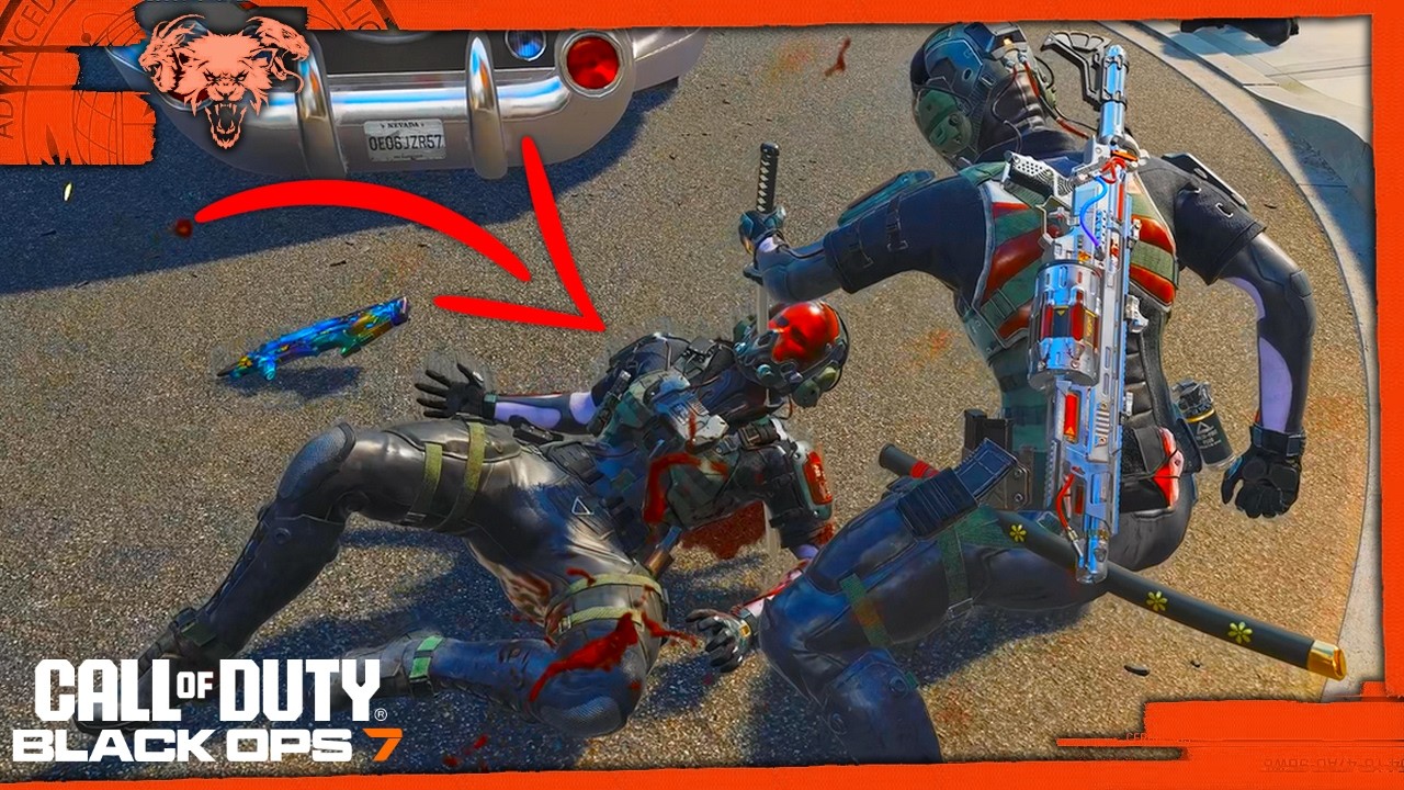 NEW Katana Melee Weapon! Tracer Pack Transfusion Reactive Ultra Skin Call Of Duty Black Ops 7 #cod