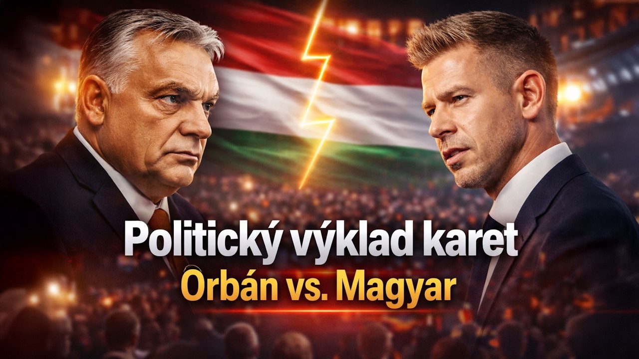 Politick&yacute; v&yacute;klad karet: Kdo z&iacute;sk&aacute; Maďarsko? Orb&aacute;n vs. Magyar