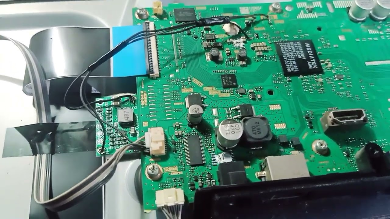 Sony klv-32w512d dead condition mother board repair successful