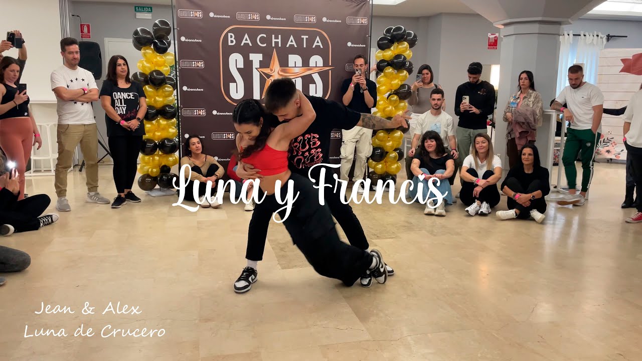 Workshop Bachata Luna y Francis 🎵 //  Luna de Crucero - Jean & Alex   BCHTA RISING Vol. 2
