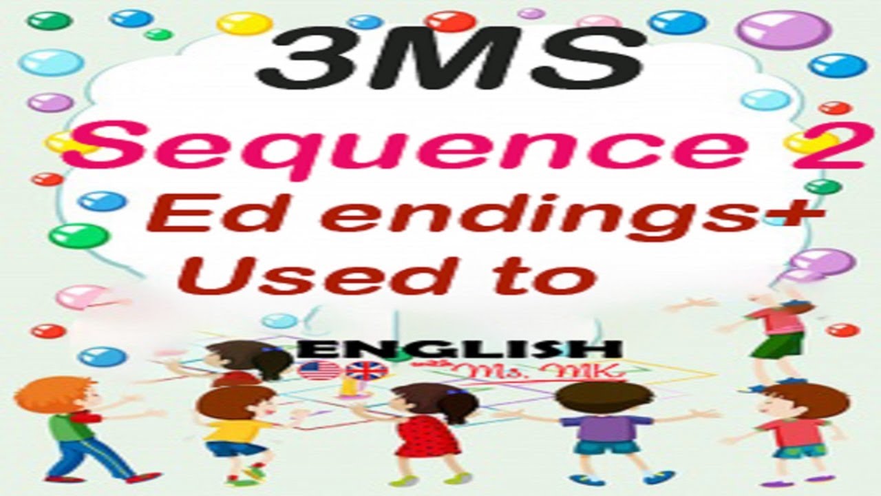 3Ms_Seq2_Grammar(used to)_Pronunciation of ed endings