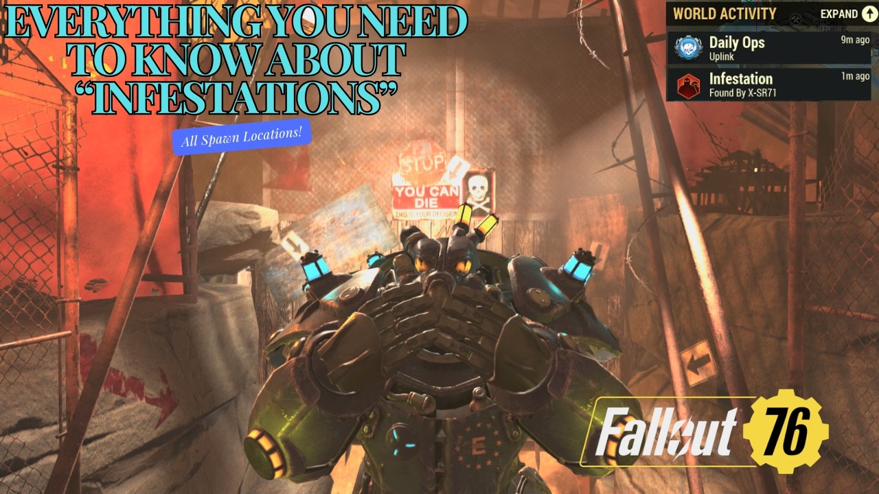 Всё, что вам нужно знать о новых событиях, связанных с заражением (Fallout 76)
