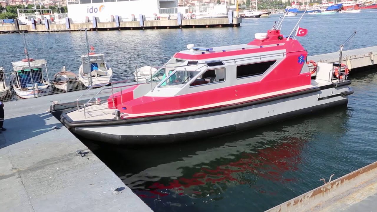 13,4 meters HDPE Ambulance Boat