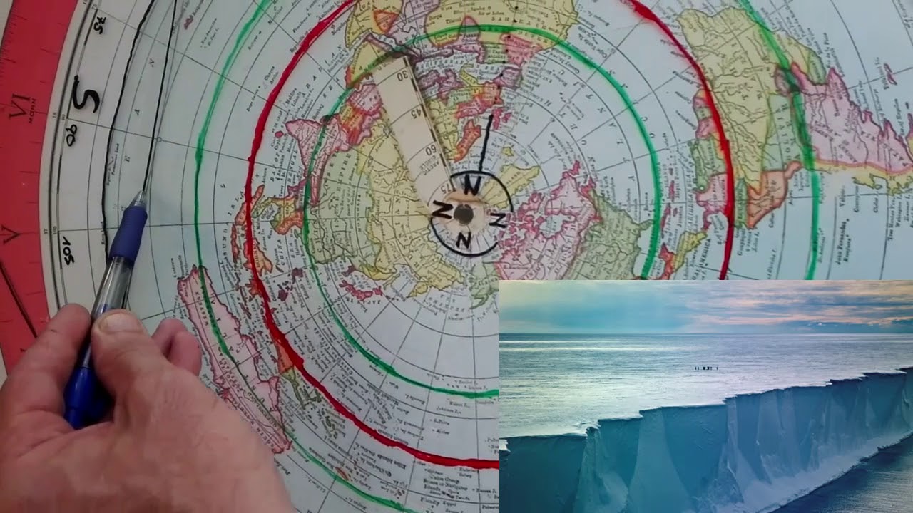Tierra Plana breve explicaci&oacute;n: Mapa Gleason