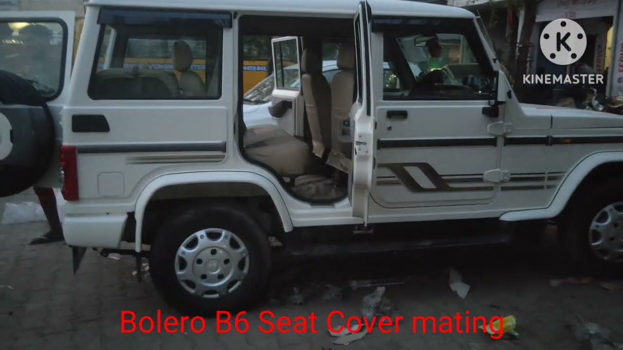 Bolero seat cover mating Bolero modified Hisar 
