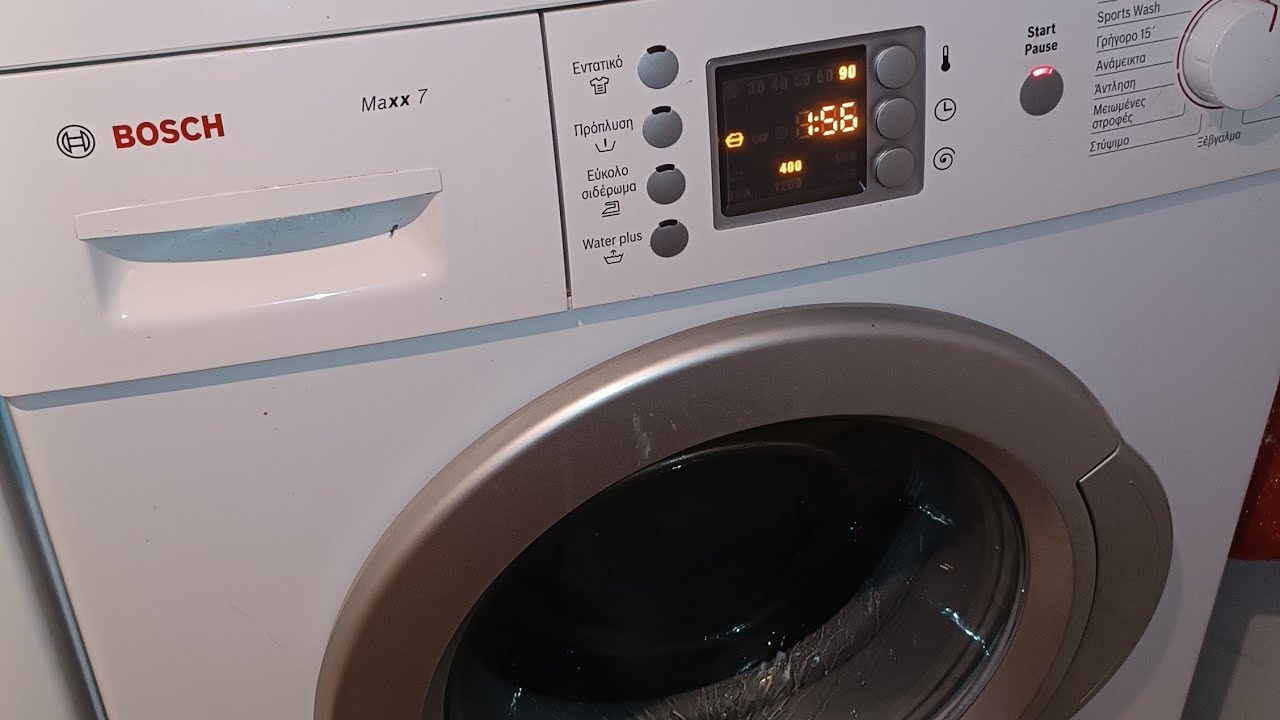 Bosch maxx7 - Drum clean 90C°