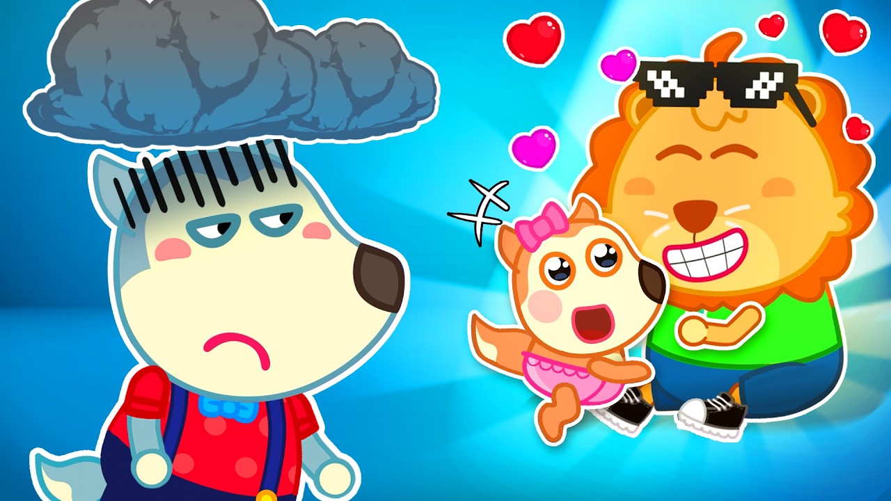 Don't Feel Jealous! Baby Always Love You More! | Wolfy Baby Rhymes