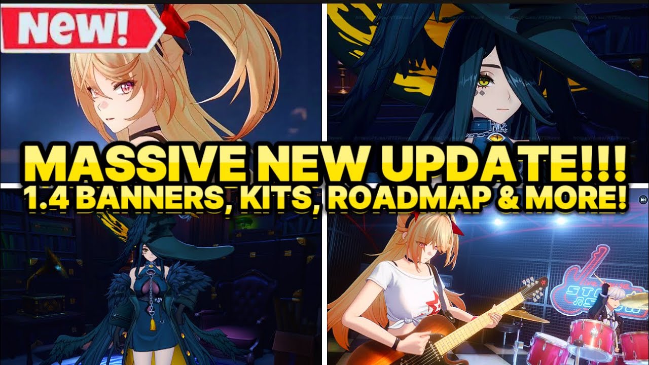 NEW UPDATE!!! 1.4 BLACKBIRD & AKANE INCOMING! + ROADMAP, KITS & MORE! [Neverness To Everness]