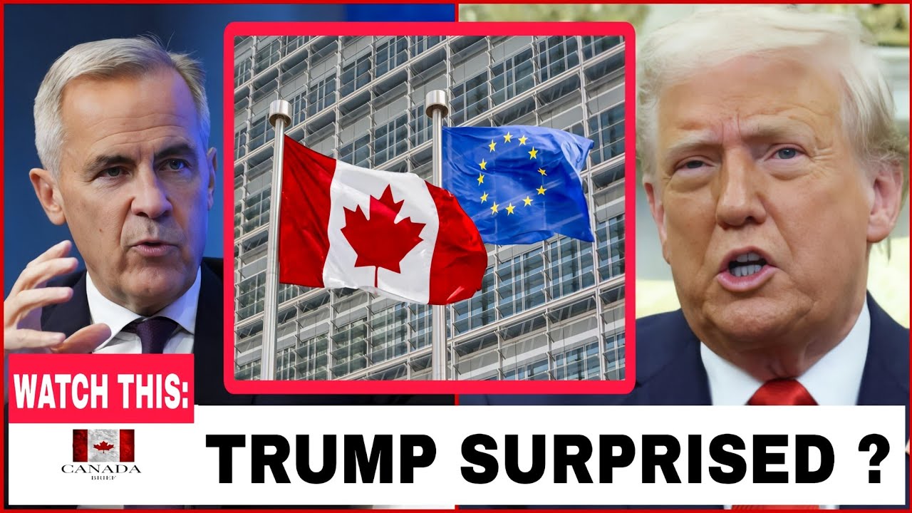 CANADA Leaves USA as Carney Signs STRATEGIC EU DEFENCE DEAL - Britain Doesn't Make it