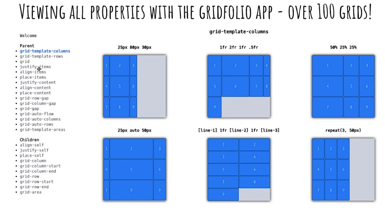 CSS Grid Tutorial and Generator