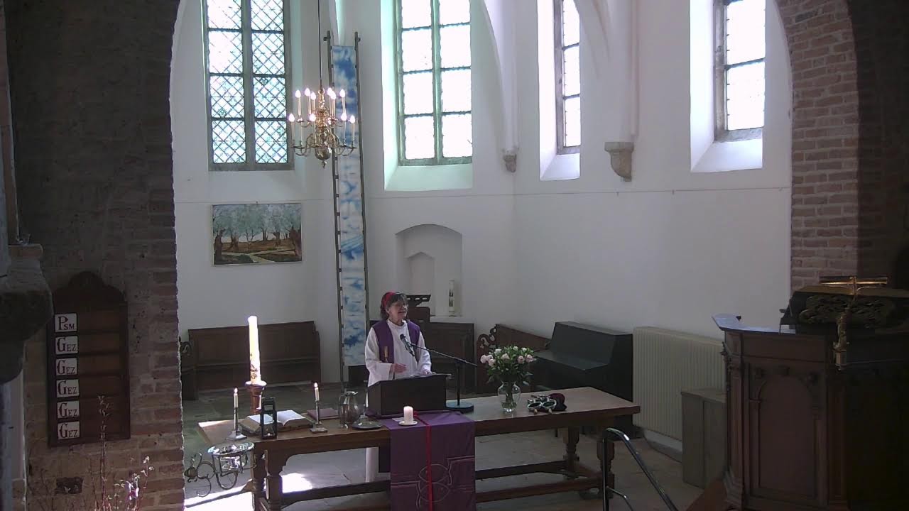 Viering (2) op zondagmorgen 22 maart 2026 in de Galluskerk te Angerlo