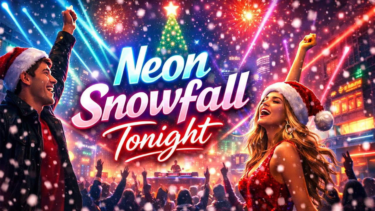 Christmas Party EDM 2025 🎄 | Neon Snowfall Tonight | Ultimate Holiday Dance Anthem