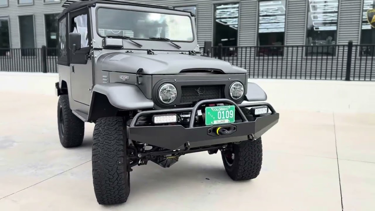 Walk Around ICON 1973 Toyota FJ40