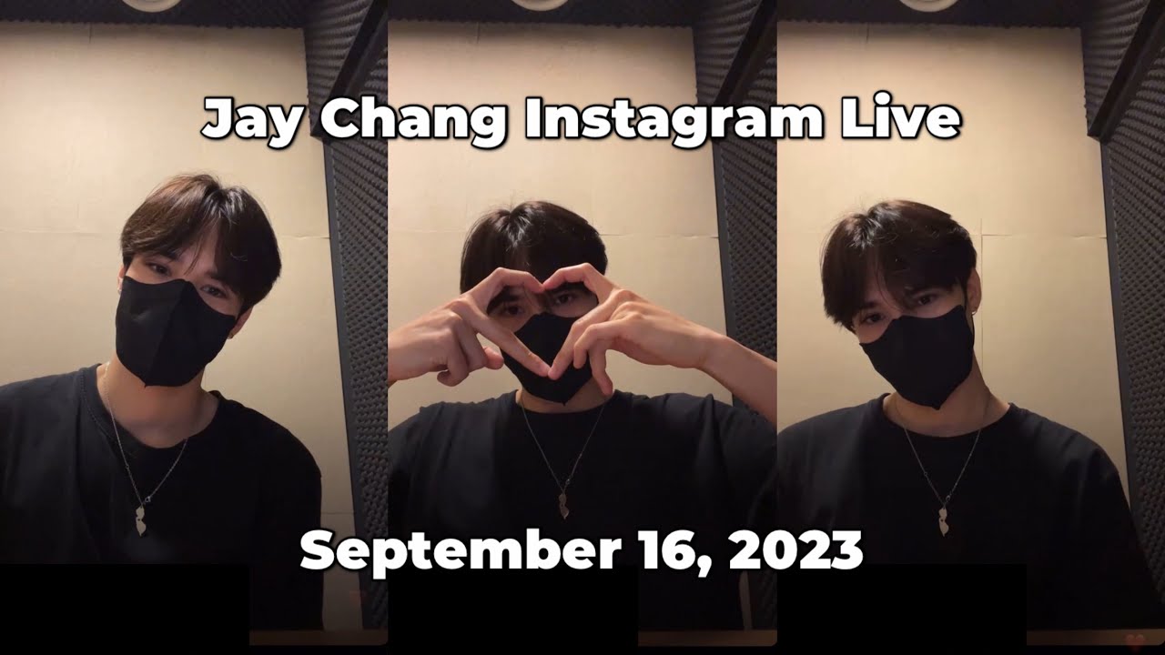 [230916] Instagram Live | Jay Chang