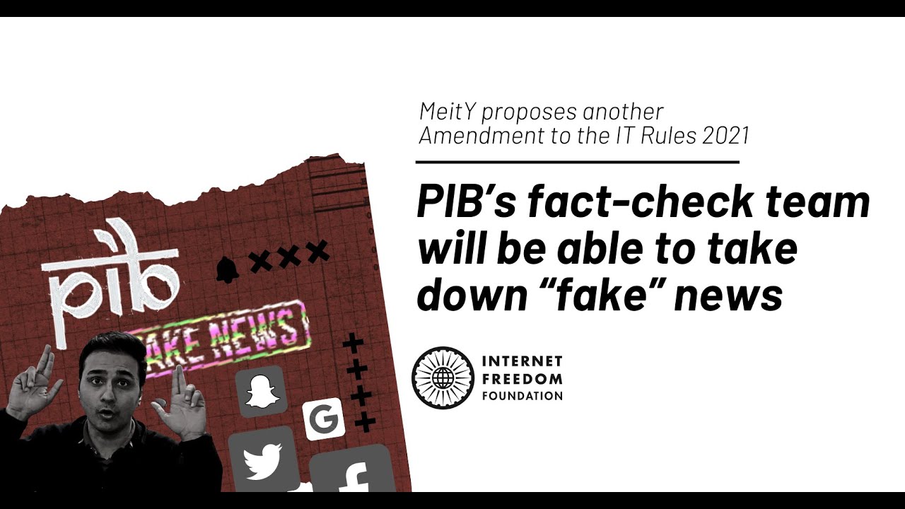 The IT Rules 2021 Strike Again #PIBFactCheck