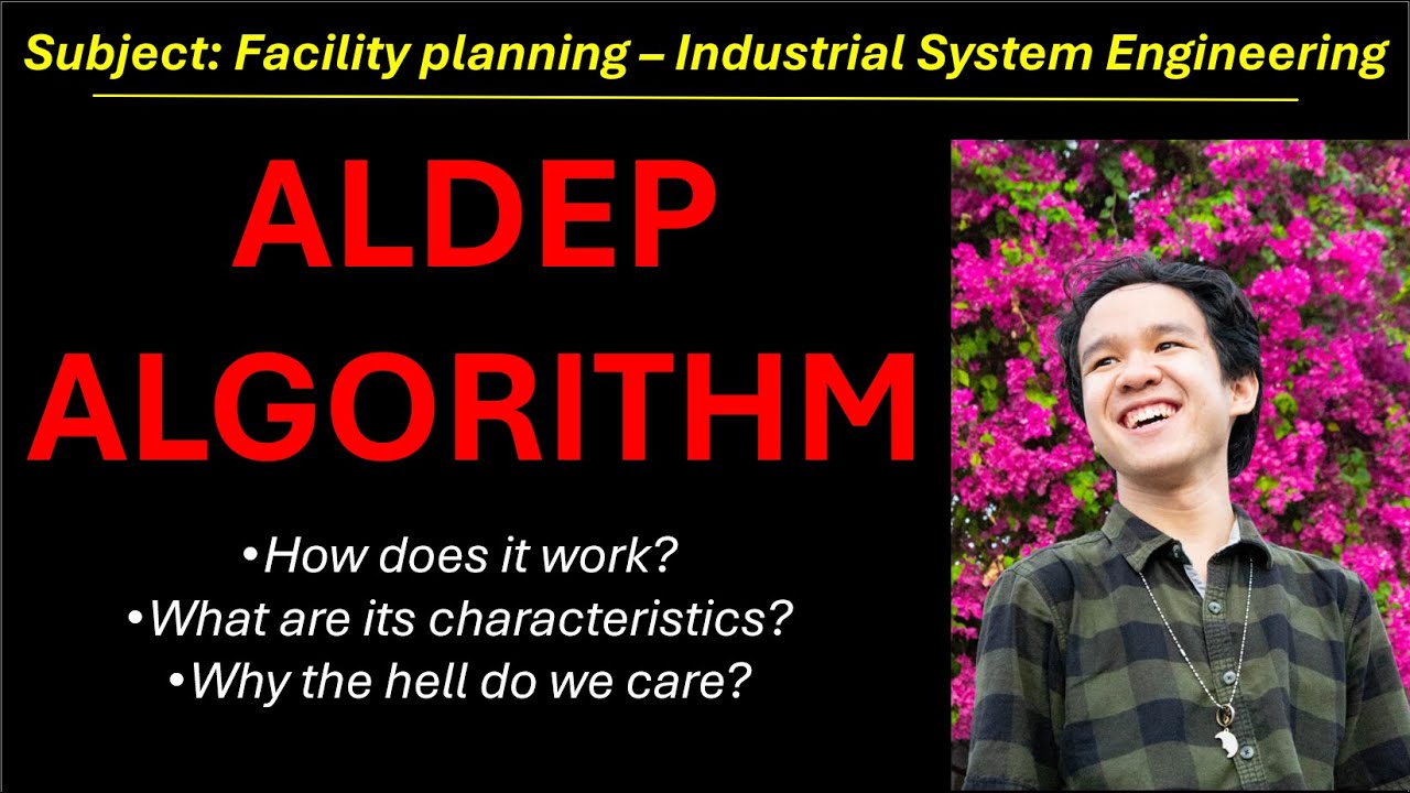 ALDEP Algorithm - Definition, Features, Procedures - Facility Planning - Industrial Engineering