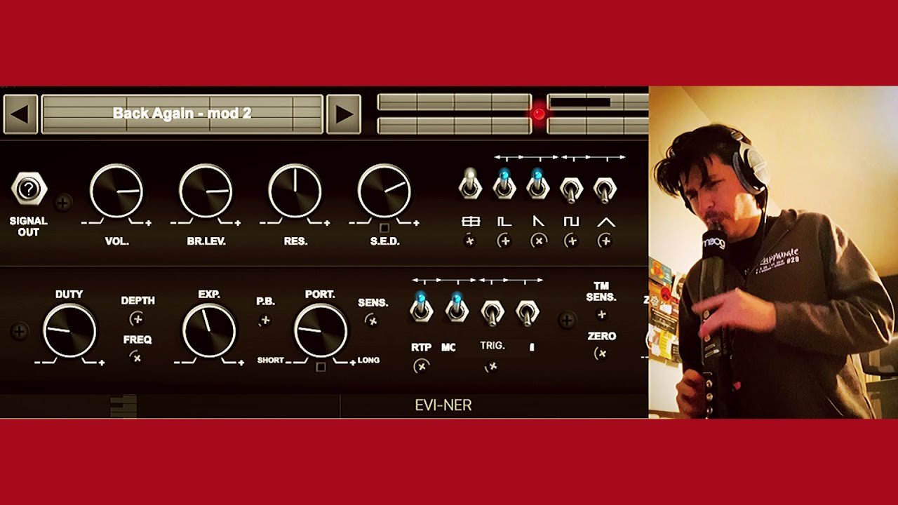 Omri Abramov - Land of the Eclipse (EWI solo on EVI-NER synth) #omriabramov #eviner