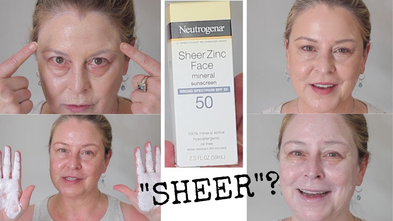 Neutrogena Sheer Zinc Face Mineral SPF50: Может быть, кто-нибудь сможет объяснить мне слово «проз...