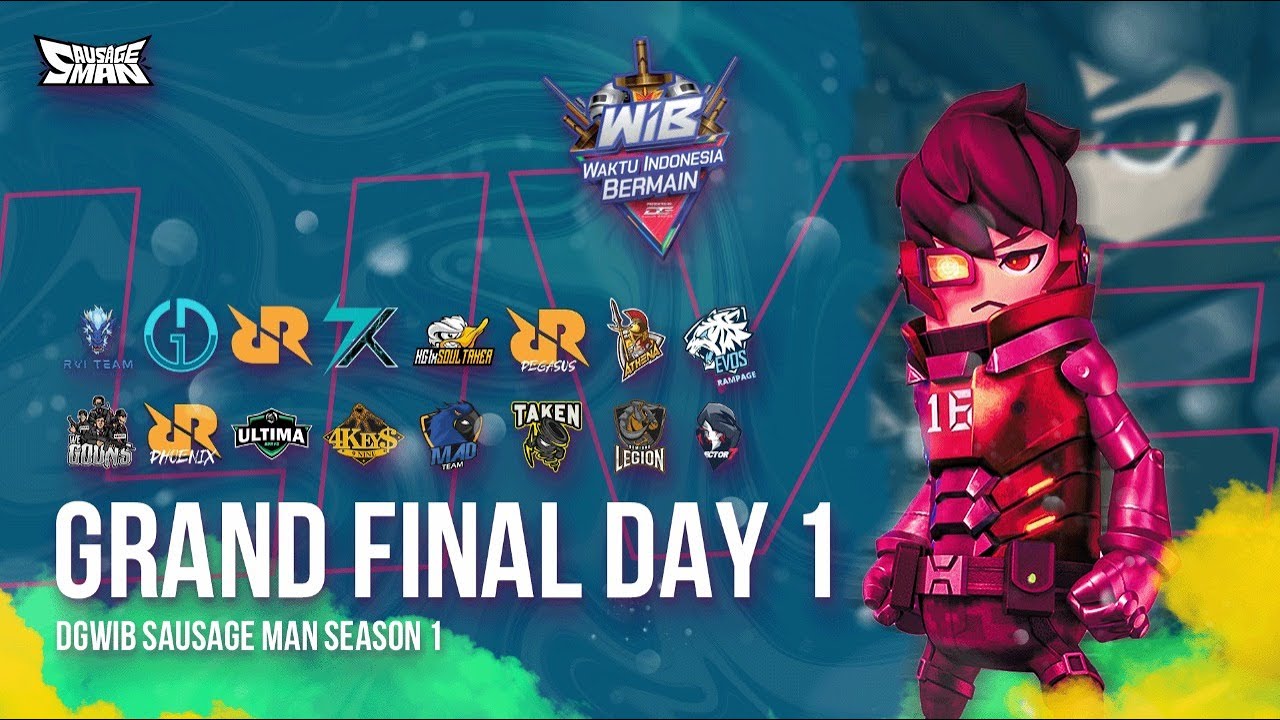 DGWIB SAUSAGE MAN SEASON 1 - GRAND FINAL (DAY 1)