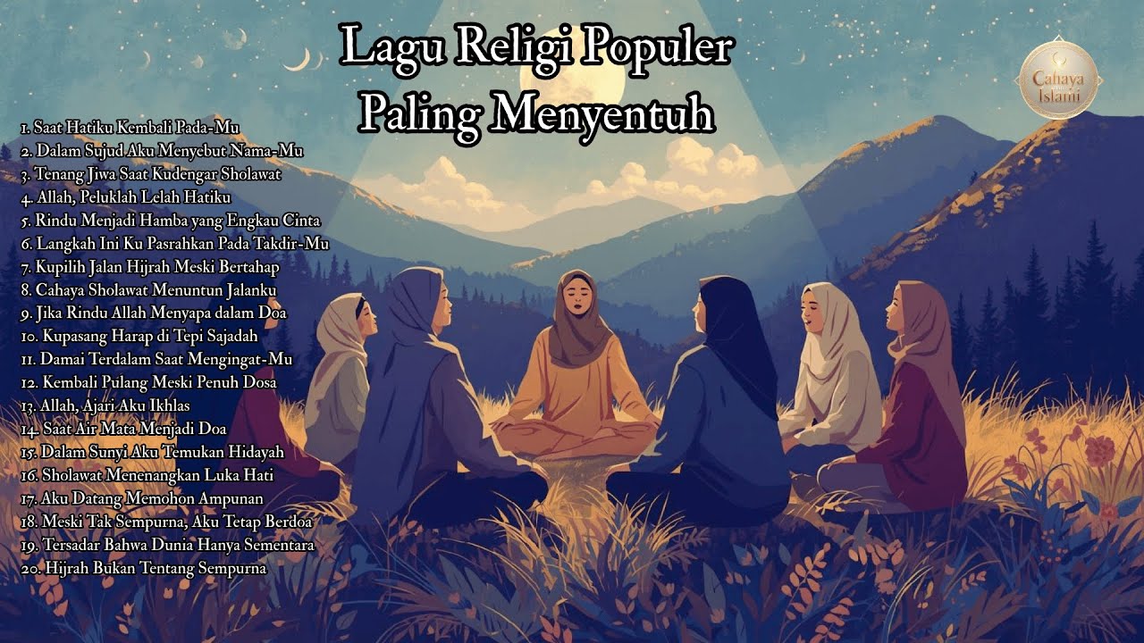 Bikin Hati Tenang Paling Populer 🌙 ENAK DI DENGAR FULL ALBUM Kumpulan Lagu Religi 🌙