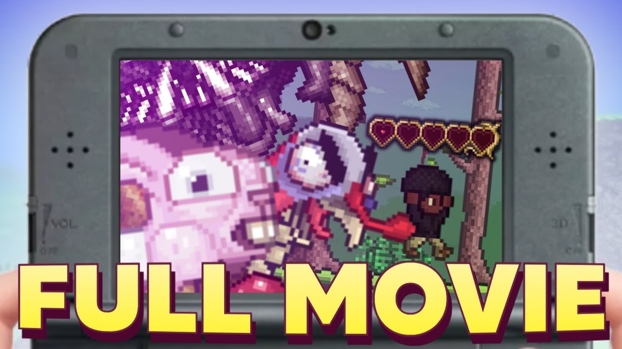 Playing Terraria 3DS (The Worst Version) | A Short Film
