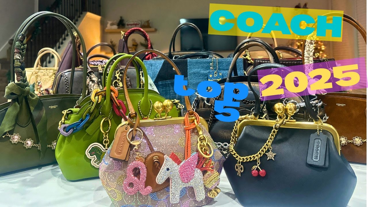 Мои 5 лучших сумок Coach 2025 года | Список желаний на 2026 год + Финальный розыгрыш 🎁 #coach #co...