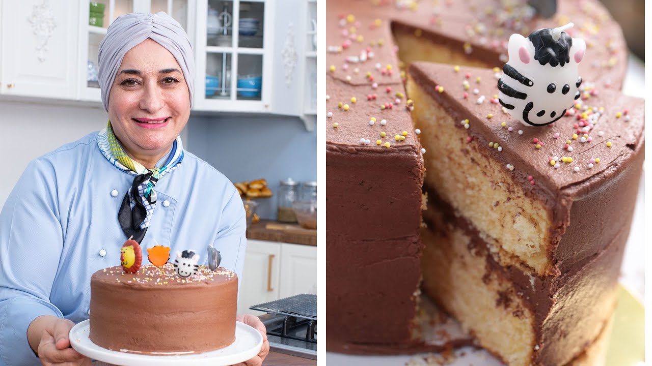 عندك مناسبة قريب ؟ ...تعرفي على طريقة عمل التورتة  في منتهى السهولة