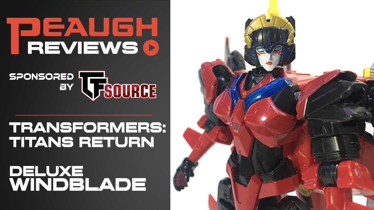 Video Review: Transformers: Titans Return WINDBLADE w/Scorchfire