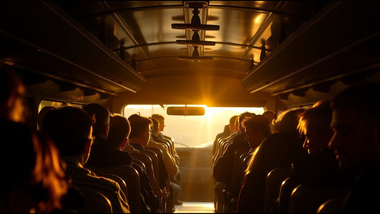 ASMR Bus Ride at Night SLEEP TIGHT with Relaxing Atmosphere