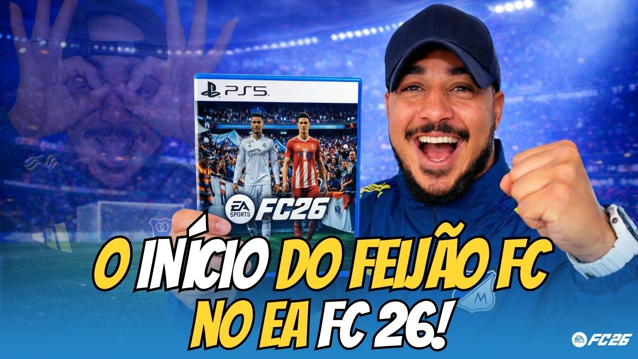 ESTREIA NO EA FC 26! 🔥 Vitória SUADA 3x2 e Lopez BRILHOU!